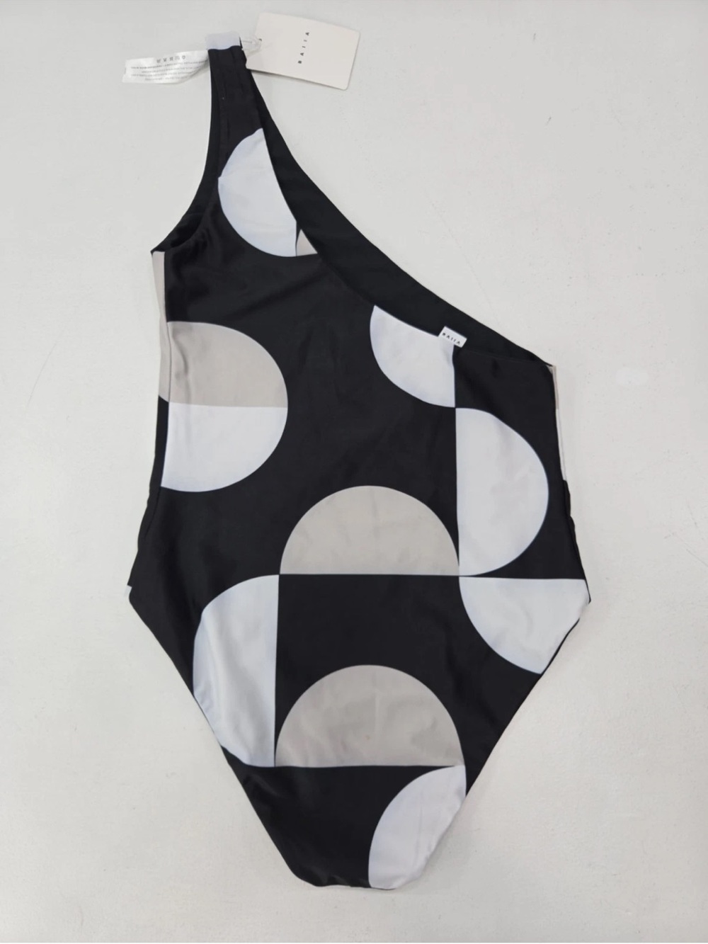 Baiia Banksia Reversible Base Only Black Tan White Size 8 NEW